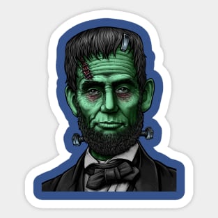 Frankenstein Lincoln Sticker